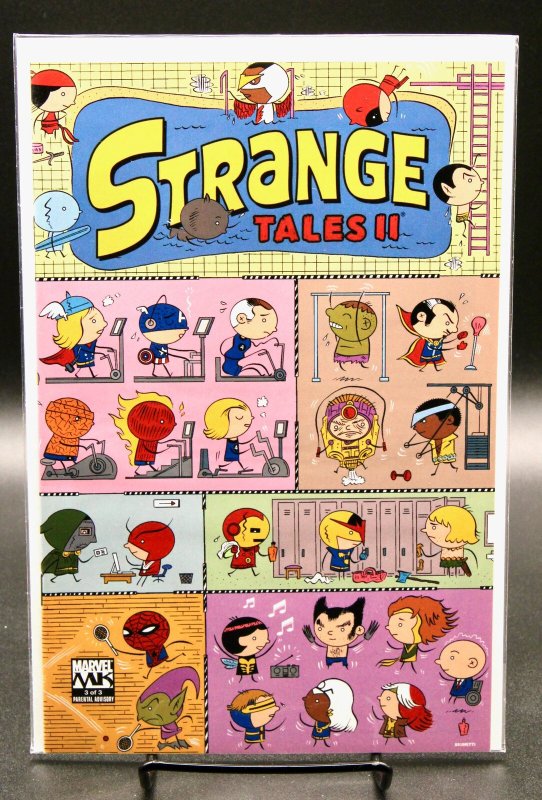 Strange Tales II #3 (Marvel Comics, 2011), raw, ungraded comic book — front cover