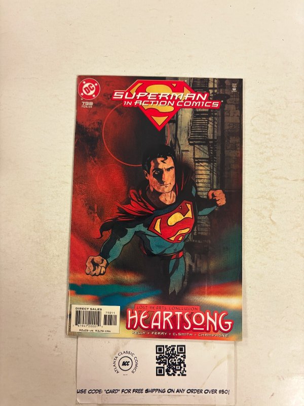 Action Comics #798 (DC Comics), raw comic book in NM condition — front cover