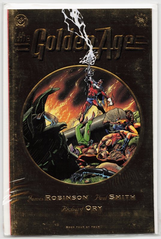 The Golden Age #4 (1994), raw, ungraded comic book — front cover