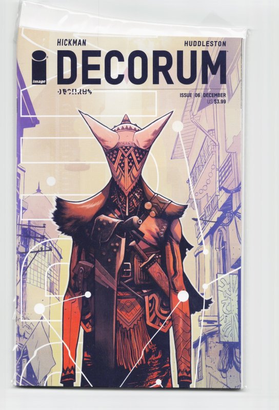 Decorum #6 (2020), raw, ungraded comic book — front cover