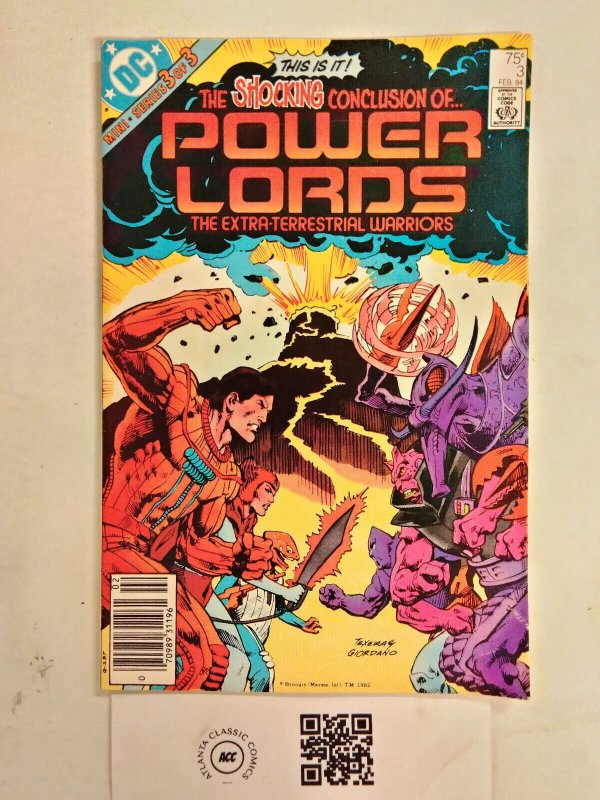 Power Lords #3 (DC Comics), raw comic book in NM condition — front cover