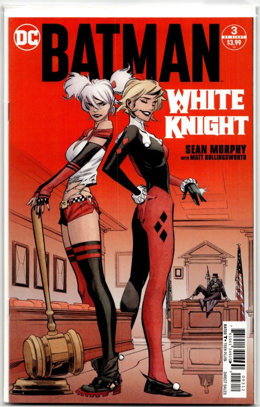 Batman: White Knight #3 (DC Comics, 2018), raw, ungraded comic book — front cover