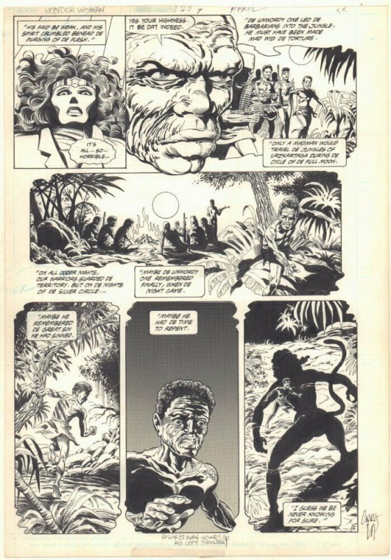 Wonder Woman #29 (DC Comics, 1989), raw, ungraded comic book — front cover