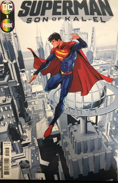Superman: Son of Kal-El #1 (DC Comics, 2021), raw, ungraded comic book — front cover