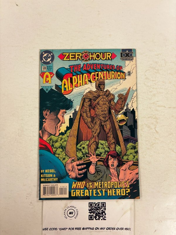 The Adventures of Superman #516 (DC Comics, 1994), raw comic book in NM condition — front cover