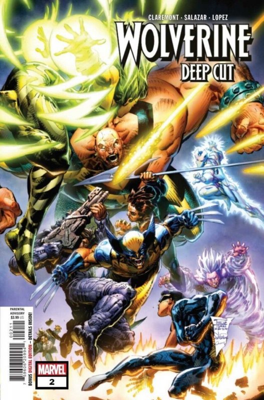 Wolverine: Deep Cut #2 (2024), raw comic book in NM condition — front cover