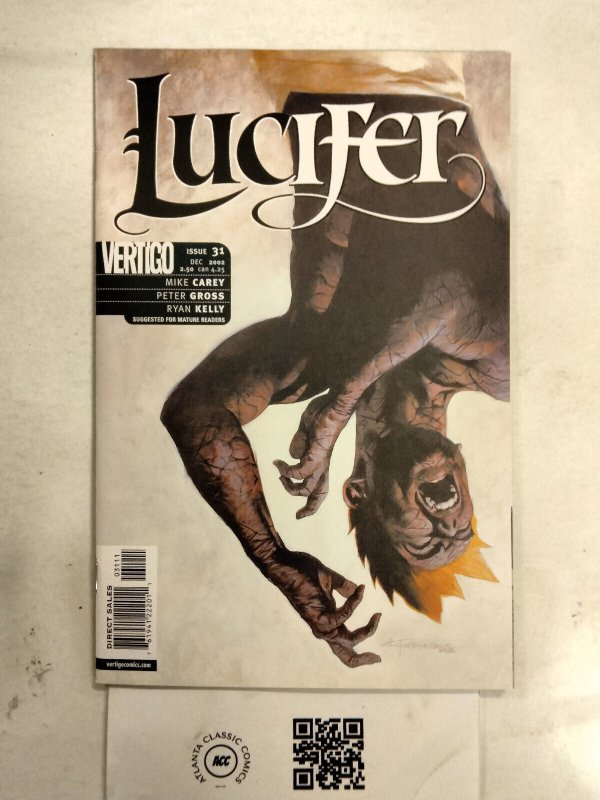 Lucifer #31 (DC Comics), raw comic book in NM condition — front cover