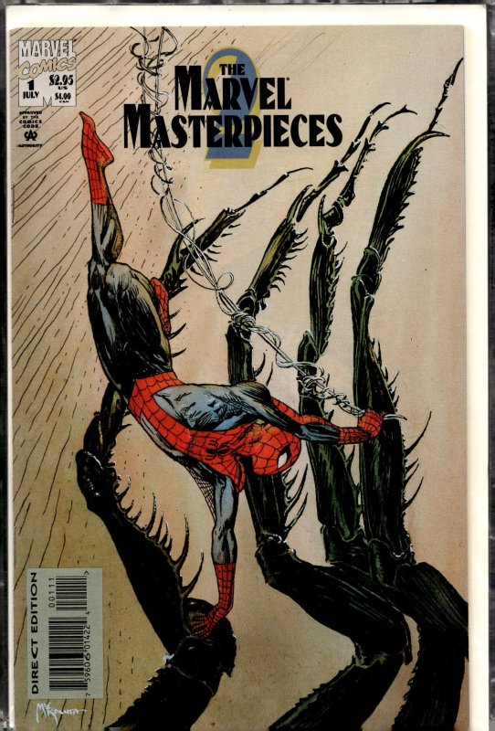 The Marvel Masterpieces 2 Collection #1 (Marvel Comics, 1994), raw, ungraded comic book — front cover