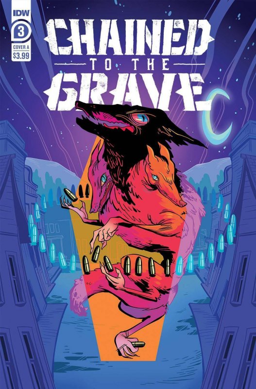 Chained to the Grave #3 (IDW Publishing, 2021), raw, ungraded comic book — front cover