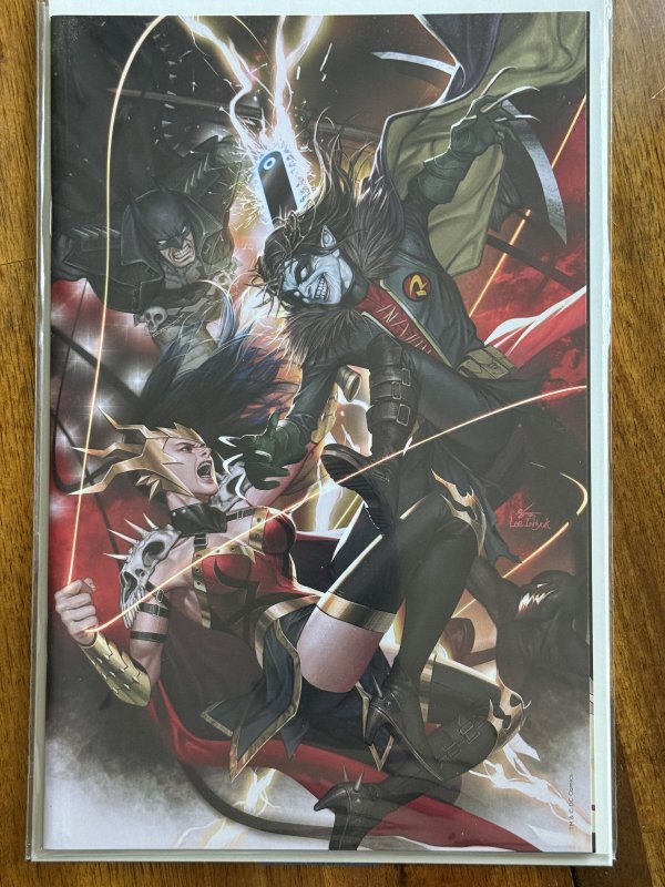 Dark Nights: Death Metal #6 (DC Comics, 2021), raw comic book in NM+ 9.6 condition — front cover