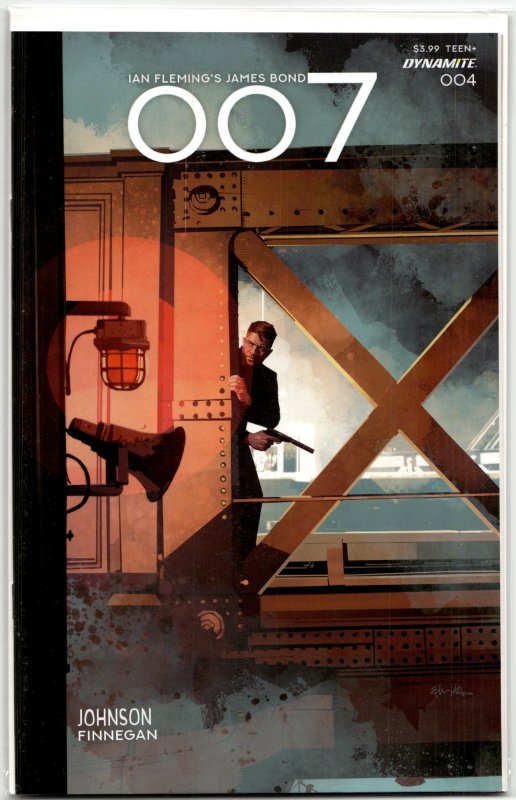 James Bond 007 #4 (Dynamite Entertainment, 2022), raw, ungraded comic book — front cover