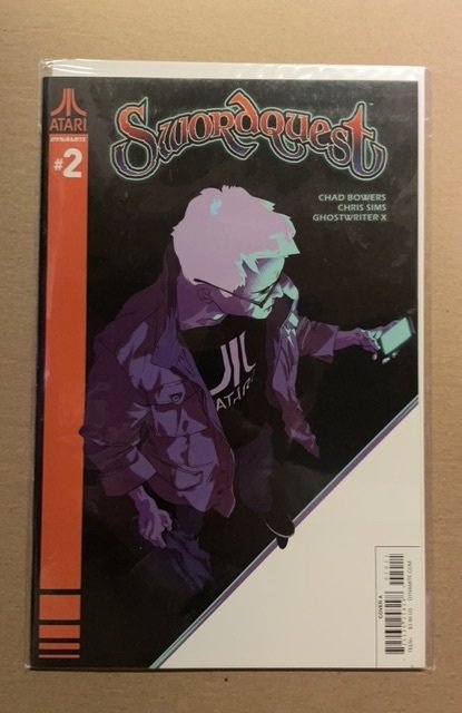 Swordquest #2 (2017), raw, ungraded comic book — front cover