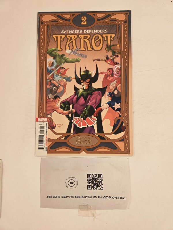 Avengers Defenders Tarot #2 (Marvel Comics), raw comic book in NM condition — front cover