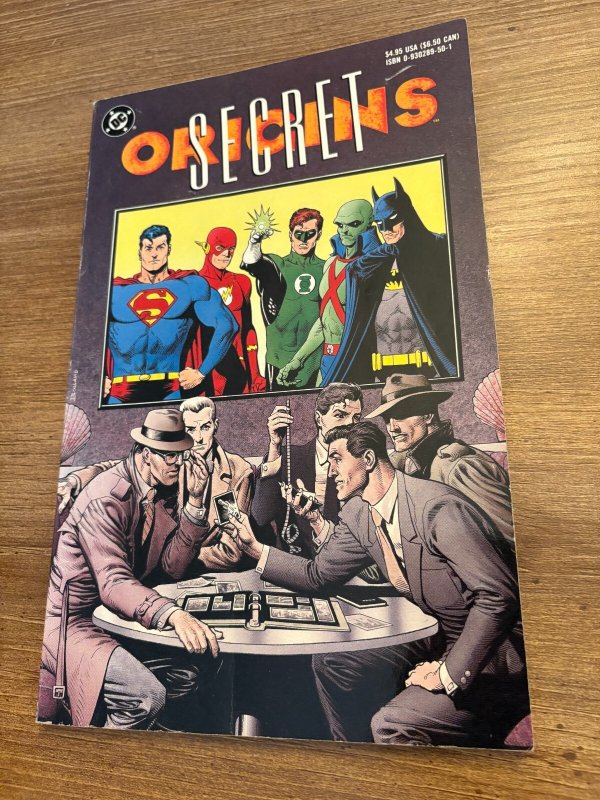 Secret Origins DC Comics TPB Graphic Novel Comic Book Batman Superman #5, raw, ungraded comic book — front cover