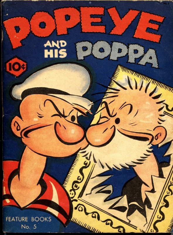 Feature Book #5 (1937), raw comic book in FN+ condition — front cover