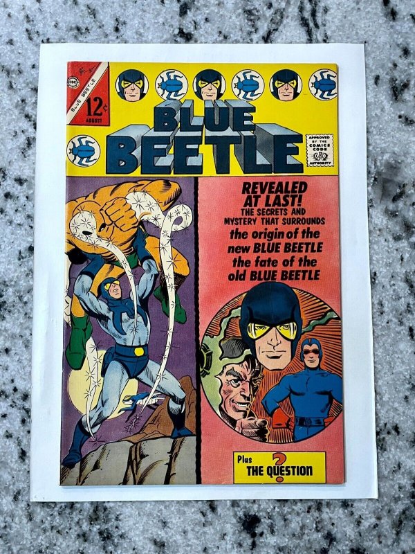Blue Beetle Vol #1 (Charlton Comics, 1967), raw comic book in VF/NM condition — front cover