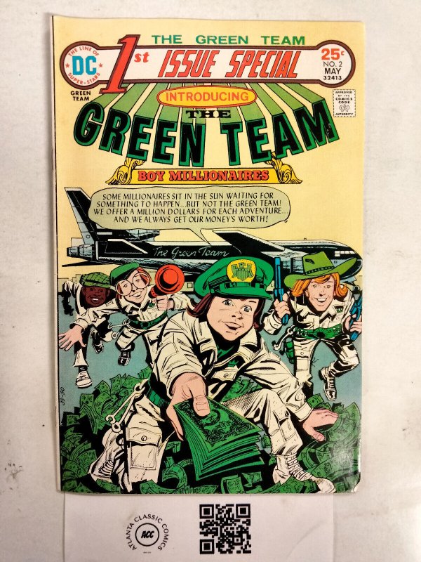 The Green Team #2 (DC Comics), raw comic book in VF condition — front cover