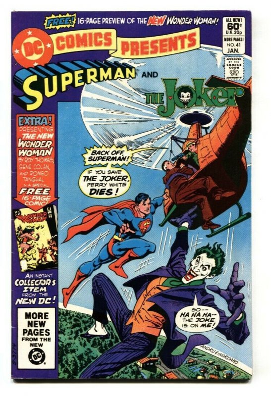 Presents #41 (DC Comics, 1990), raw comic book in VF condition — front cover