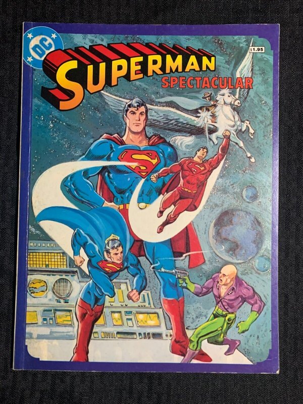 1982 Superman Spectacular DC Comics One-Shot FN 6.0 Adrian Gonzales (DC Comics, 1982), raw comic book in FN 6.0 condition — front cover