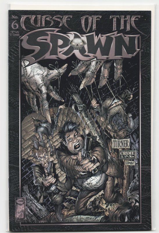 Curse of the Spawn #6 (Image Comics, 1997), raw, ungraded comic book — front cover