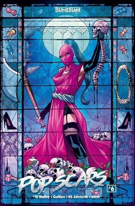 PopScars #6 (2023), raw, ungraded comic book — front cover