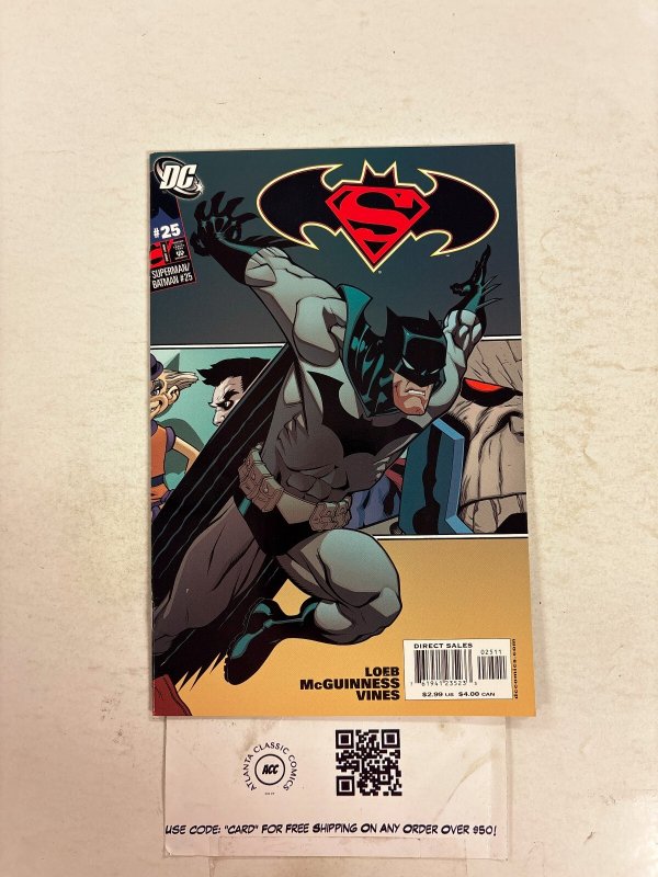 Superman Batman #25 (DC Comics), raw comic book in NM condition — front cover