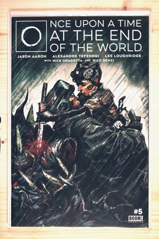 Once Upon a Time at the End of the World #5 (Boom! Studios, 2023), raw comic book in NM+ 9.6 condition — front cover