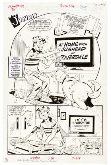 Jughead's Double Digest #178, raw, ungraded comic book — front cover