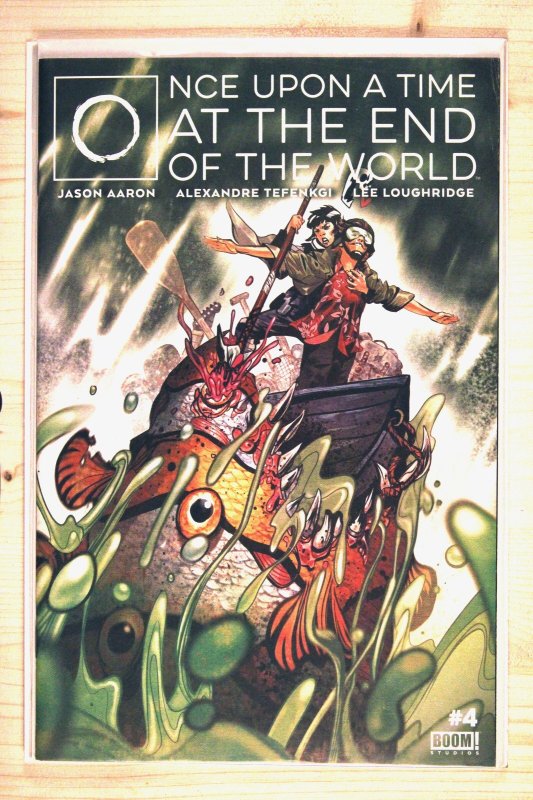 Once Upon a Time at the End of the World #4 (Boom! Studios, 2023), raw comic book in NM+ 9.6 condition — front cover