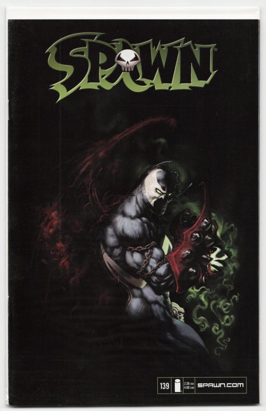 Spawn #139 (Image Comics, 2004), raw, ungraded comic book — front cover