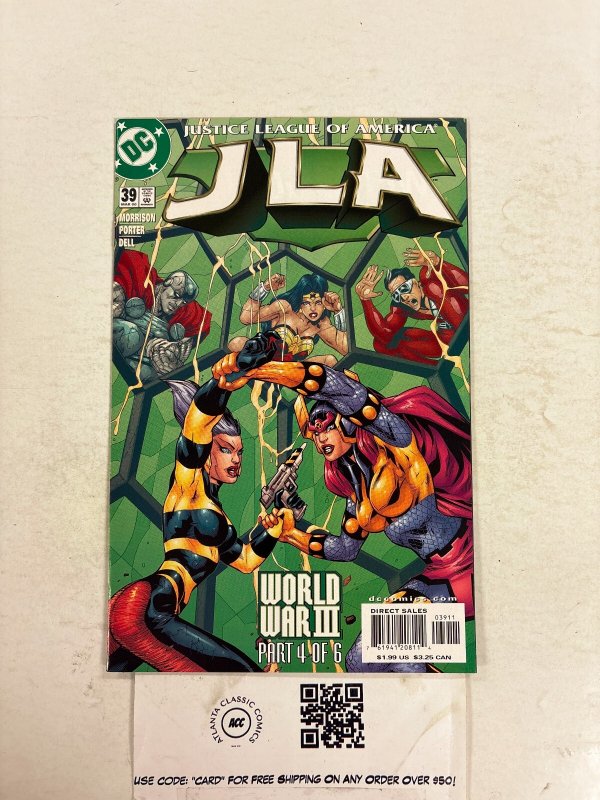 JLA #39 (DC Comics, 2000), raw comic book in NM condition — front cover