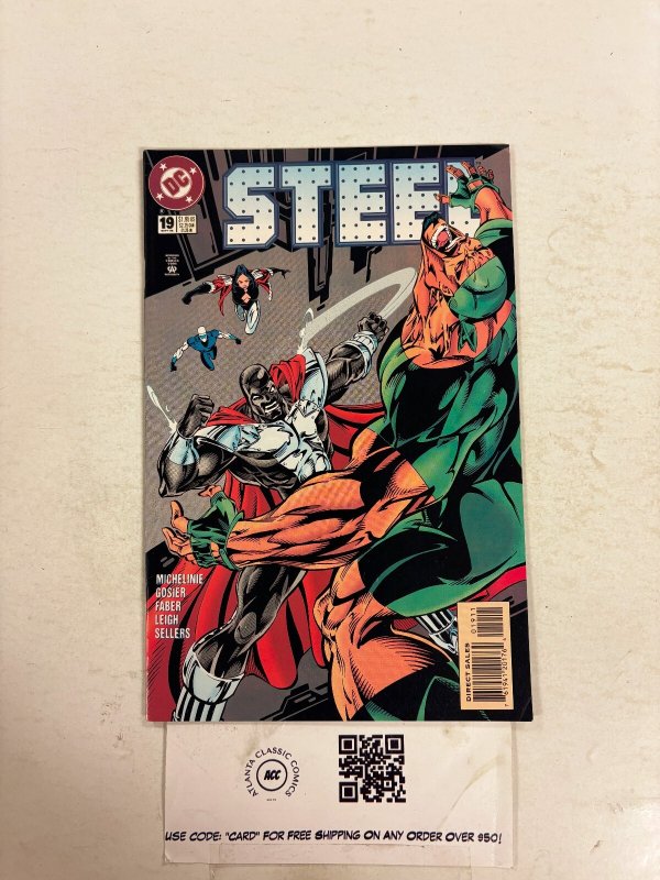 Steel #19 (DC Comics), raw comic book in NM condition — front cover