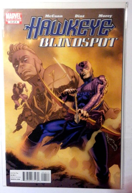 Hawkeye: Blind Spot #4 (Marvel Comics, 2011), raw, ungraded comic book — front cover