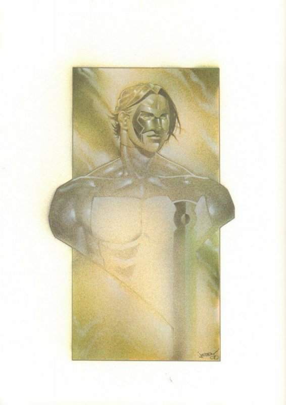Green Lantern Commission - Really Well Done & Unique Style - 2008 by Jason Eden (2008), raw, ungraded comic book — front cover
