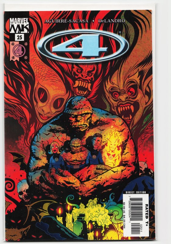 Marvel Knights: 4 #27 (Marvel Comics, 2006), raw, ungraded comic book — front cover