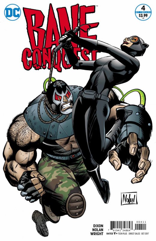 Bane: Conquest #4 (2017), raw comic book in VF/NM 9.0 condition — front cover