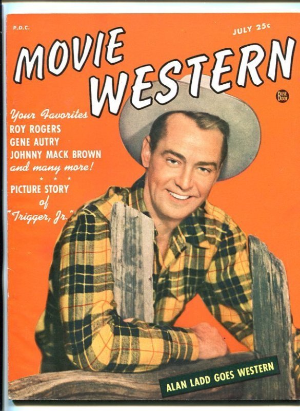 Mag: Movie Western #1, raw, ungraded comic book — front cover