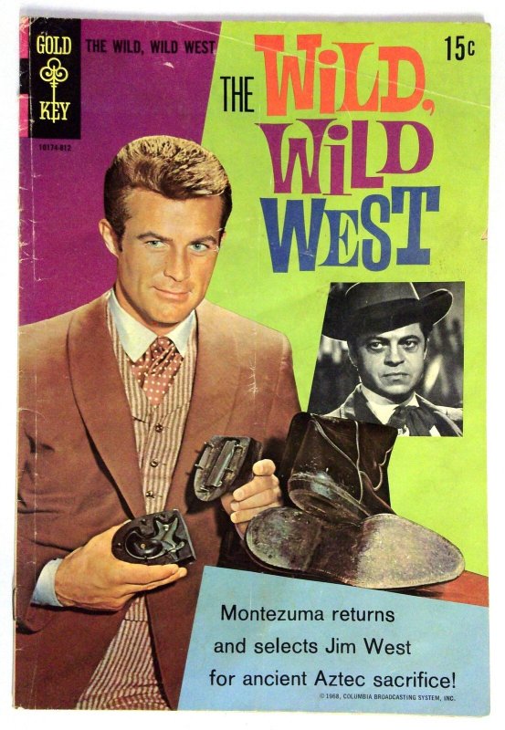 Wild Western #4 (1968), raw comic book in VG condition — front cover