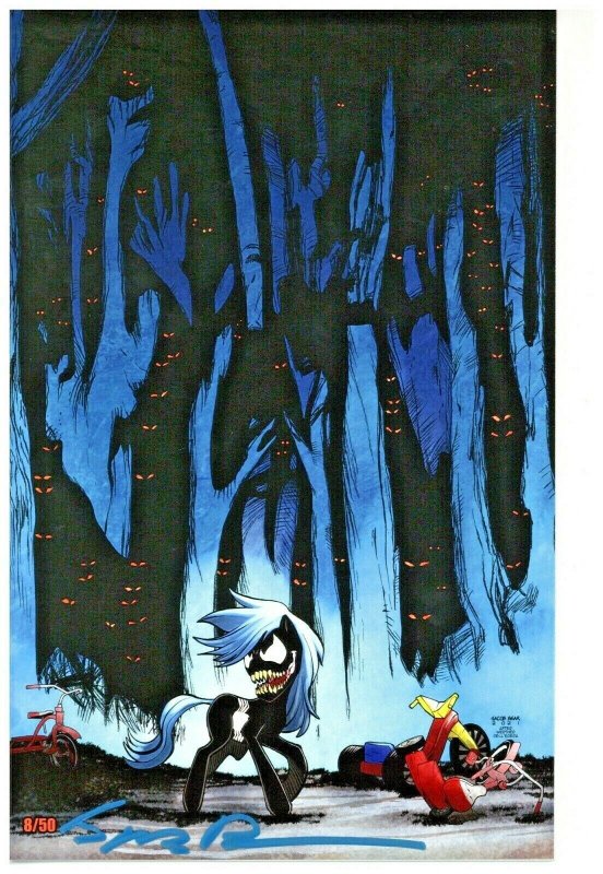 My Nightmarish Little Venomous Ponies & the Magical Friendship Zombies #1 SET OF, raw, ungraded comic book — front cover