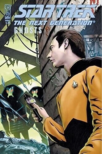 Star Trek: The Next Generation Ghosts #5 (IDW Publishing, 2010), raw comic book in NM condition — front cover