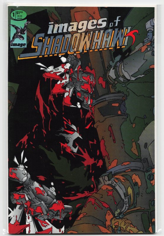 Images of Shadowhawk #1 (Image Comics, 1993), raw, ungraded comic book — front cover