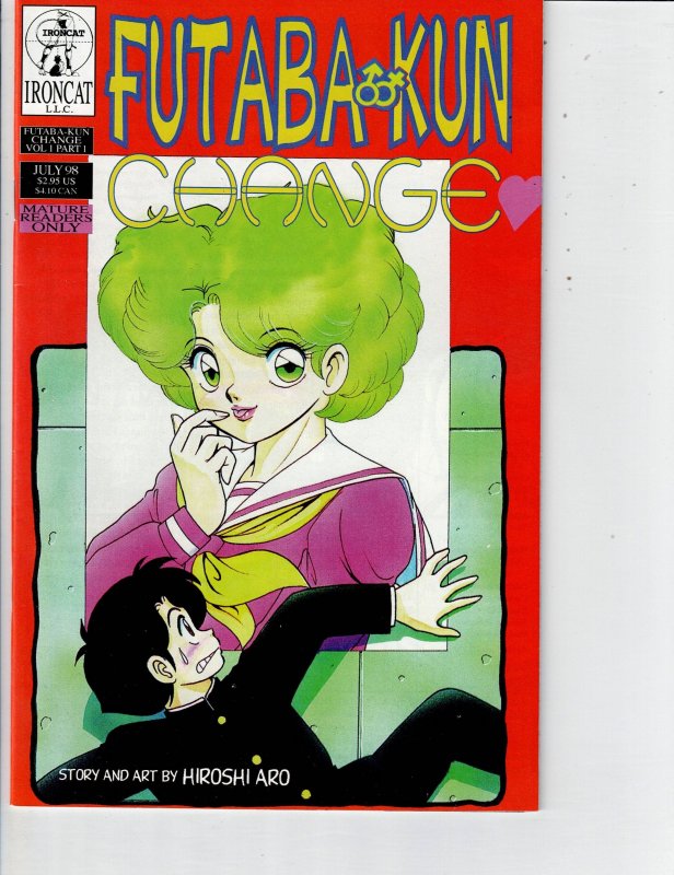 Futaba-kun Change Vol. I #1 (1998), raw, ungraded comic book — front cover