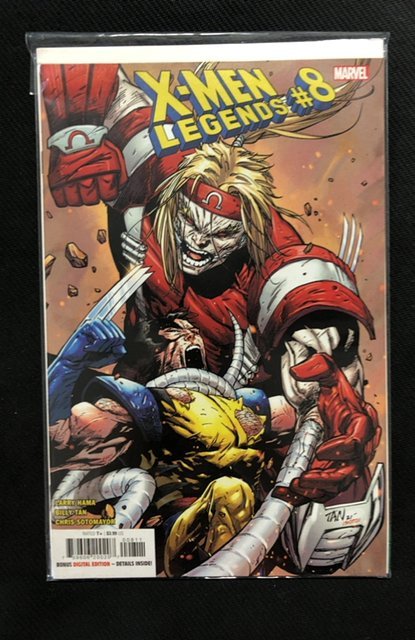 X-Men Legends #8 (Marvel Comics, 2022), raw, ungraded comic book — front cover