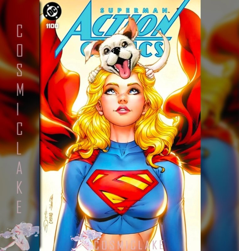 Action Comics #1100 (DC Comics), raw, ungraded comic book — front cover