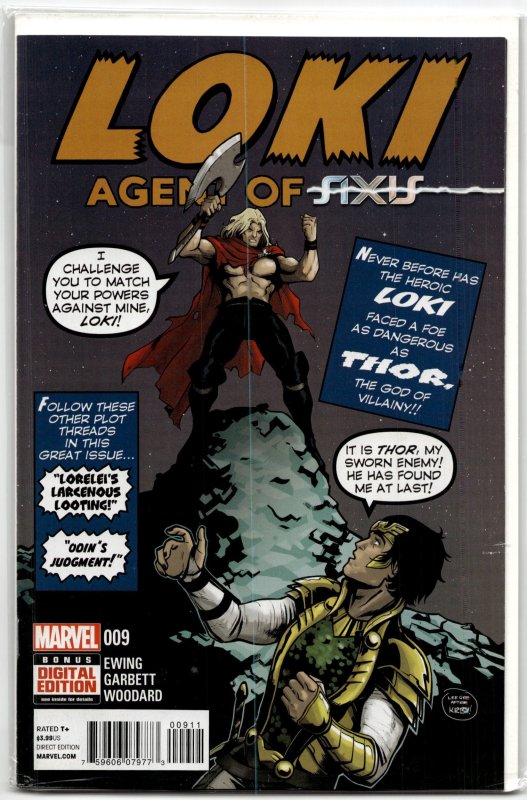 Loki: Agent of Asgard #9 (Marvel Comics, 2015), raw, ungraded comic book — front cover