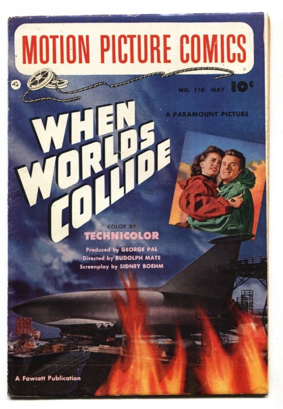 Motion Picture Comics #110 - 1952 - Fawcett - VG+ - Comic Book (Fawcett Publications, 1952), raw comic book in VG+ condition — front cover