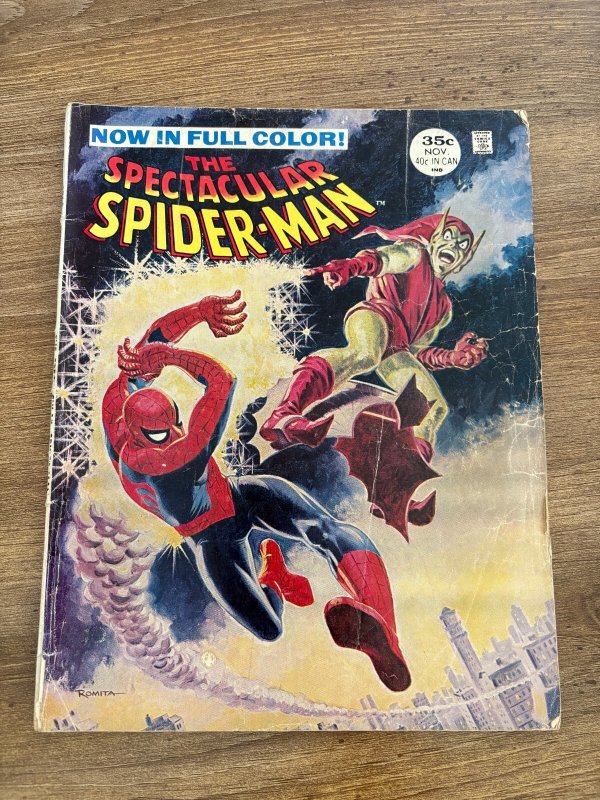 The Spectacular Spider-Man #2 (Marvel Comics), raw, ungraded comic book — front cover