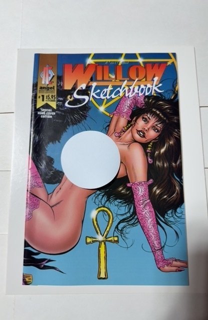 A Girl Called... Willow! Sketchbook (1996) Vf-Nm 7 SU1 (1996), raw comic book in NM condition — front cover