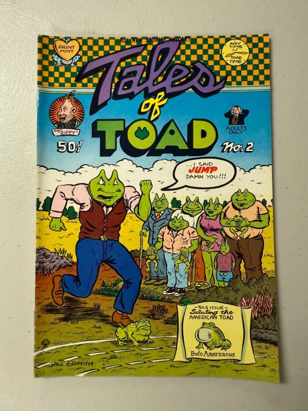 Tales of Toad #2, raw comic book in FN condition — front cover