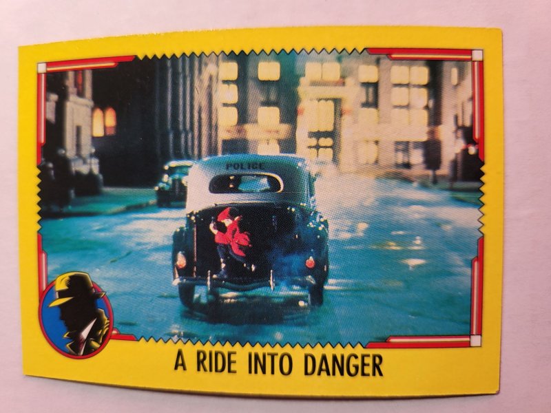 1990 Dick Tracy Movie Trading Card #55 (1990), raw, ungraded comic book — front cover
